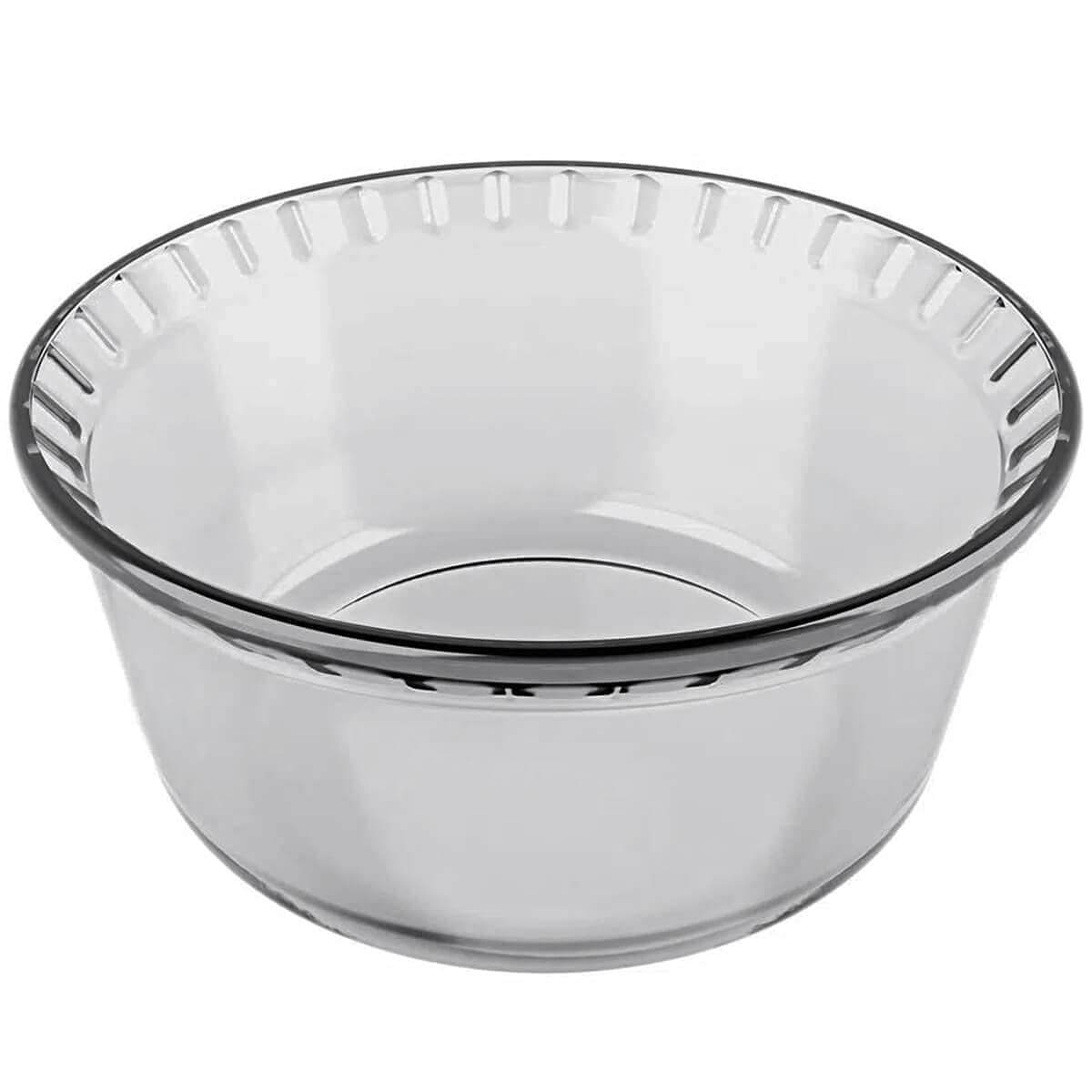 MARINEX Medium Glass Soufflé Dish 1.4L – Durable Heat-Resistant Bakeware |Transparent Oven-Safe Round Soufflé & Baking Dish|Ideal for Soufflés, Casseroles,Pasta Bakes,Desserts & Family Meals