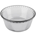 MARINEX Large Glass Soufflé Dish 2.4L – Extra-Large Heat-Resistant Bakeware | Transparent Oven-Safe Round Soufflé & Baking Dish | Ideal for Soufflés, Casseroles, Pasta Bakes, Gratins & Family Meals