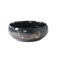 Practical ashtray Large Ceramic Ashtray with Glossy Pattern Windproof Suitable for Office Desktop Decoration(?????)
