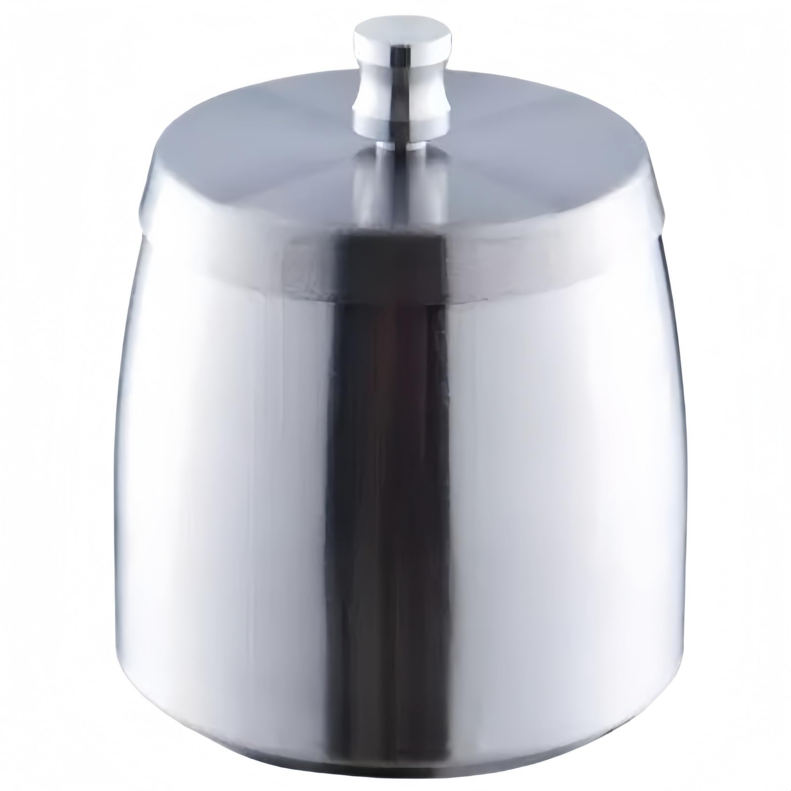 Stainless Steel Ashtray with Lid - for Balcony, Garden & Home - 10.5 x 9 cm - Non-Slip, Easy to Clean - 4 Colours (Silver, Black, Gold, Rose Gold) (Silver, 1 Piece)