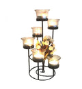 Candlestick Holder Candle Holder Candle Holder Stand Candlestick Iron Candle Holder Romantic Candlelight Dinner Wedding Decoration Home Accessories Candelabra Decoration