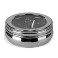 ABC Premium Stainless Steel Masala Dabba | Traditional Indian Spice Box Container with 7 Individual Cups, Inner Lid, Clear Outer Lid & Spoon