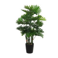 Philodendron Artificial Plant in Pot - Green