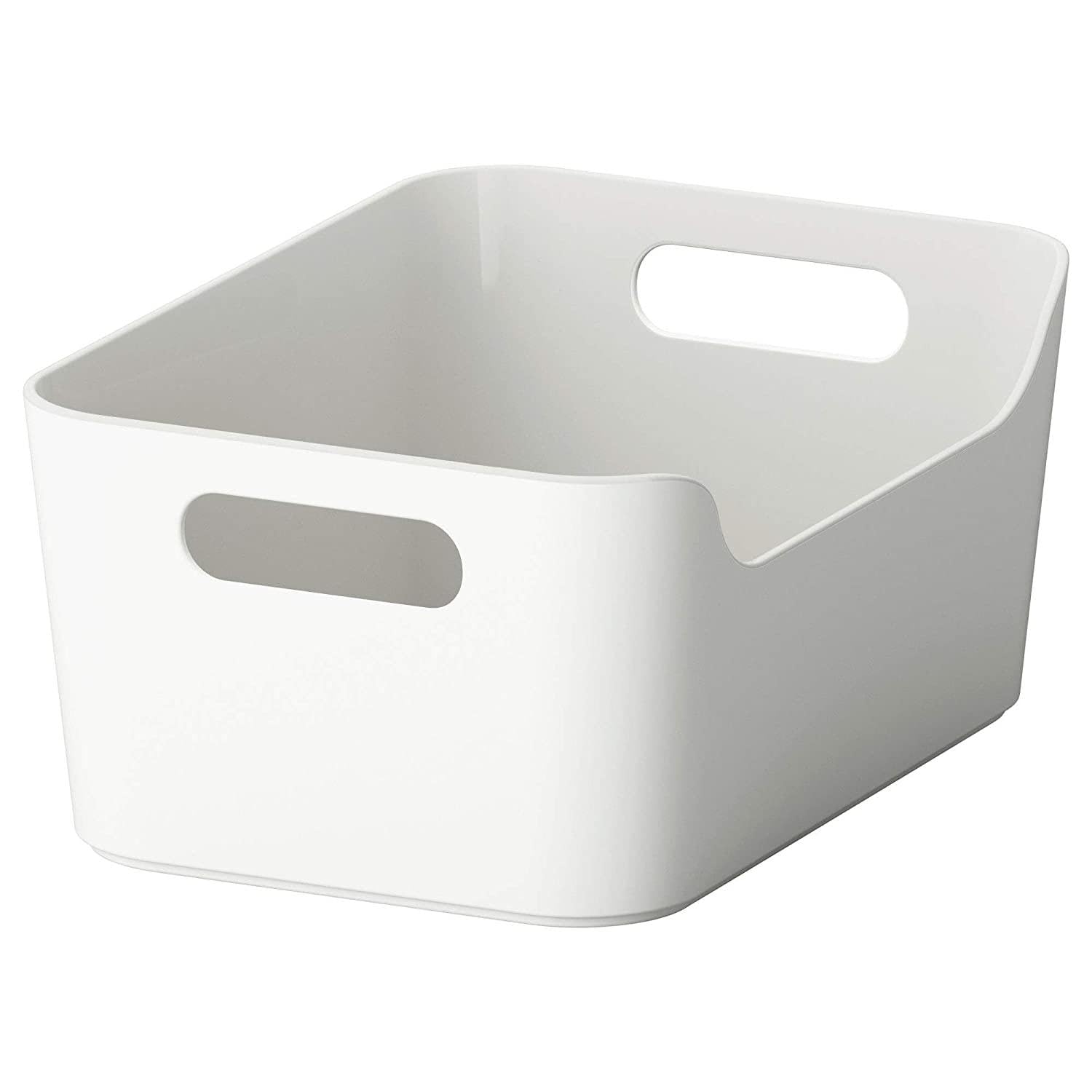 Ikea Convenient Kitchen Open Storage Box, White, 9.5 X 6 3/4 X 4 1/8 Inches, No