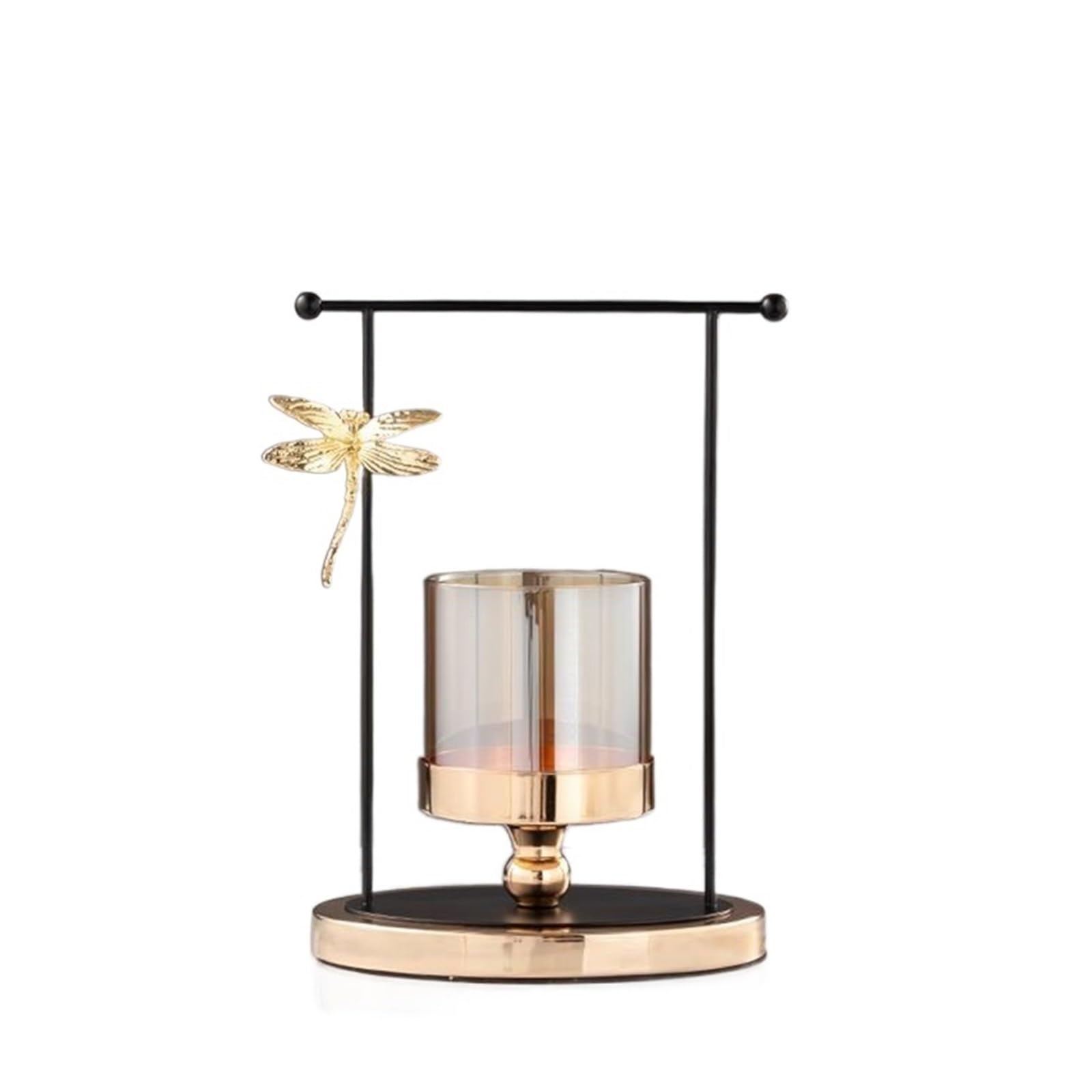 Decorative Candlestick Easter Decorations, Table Decoration, Candle Holder, Romantic Wedding, Candlelight Dinner, Glass Candle Holder, Accessories, Candles Candlestick/Candle Holder (Color : B)