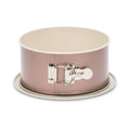 Patisse Ceramic Series Deep Round Springform Pan with double non-stick ceramic coating, 7-1/8" and 3-1/4", White/Copper