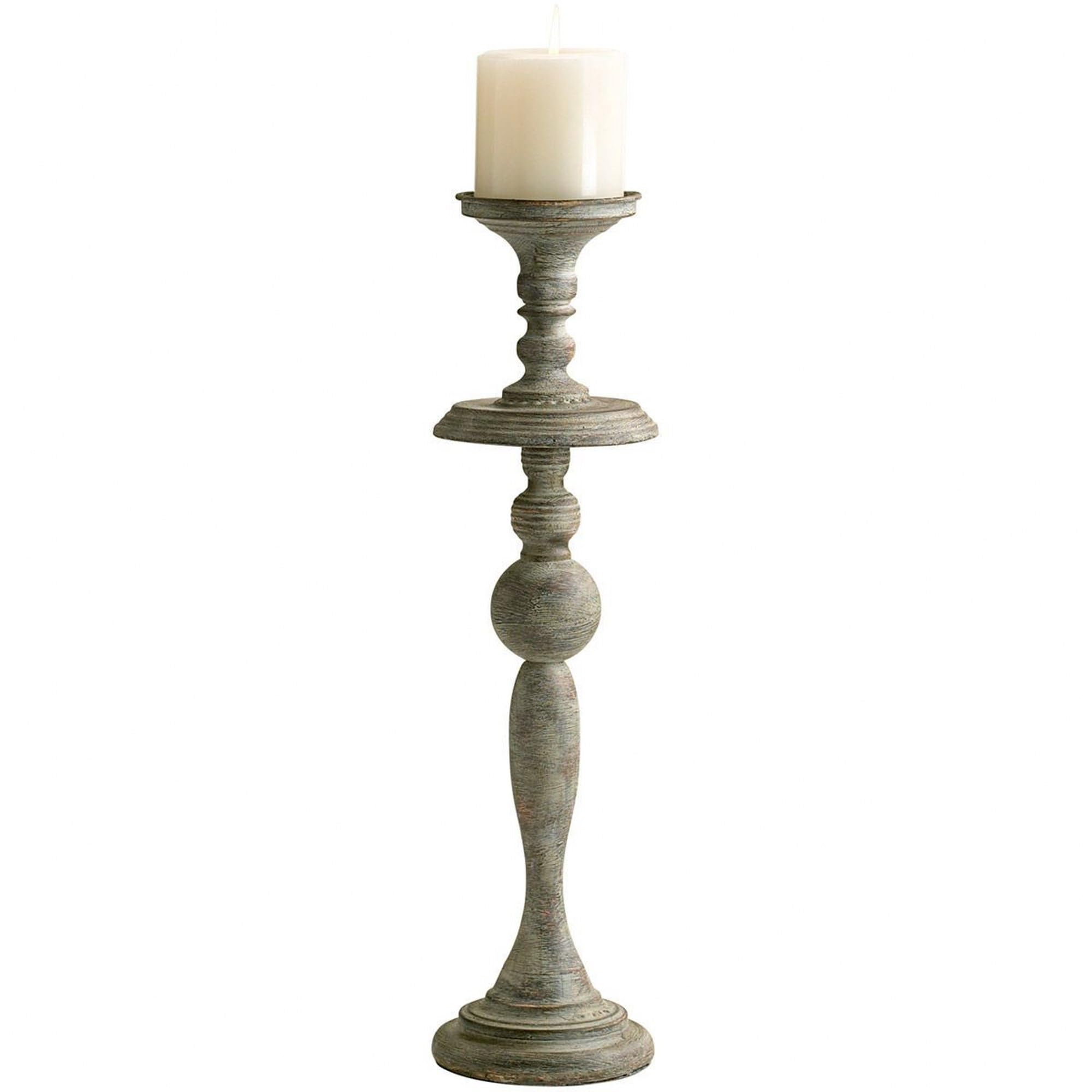 Cyan Design 04294 Bach Candlestick, Small, White