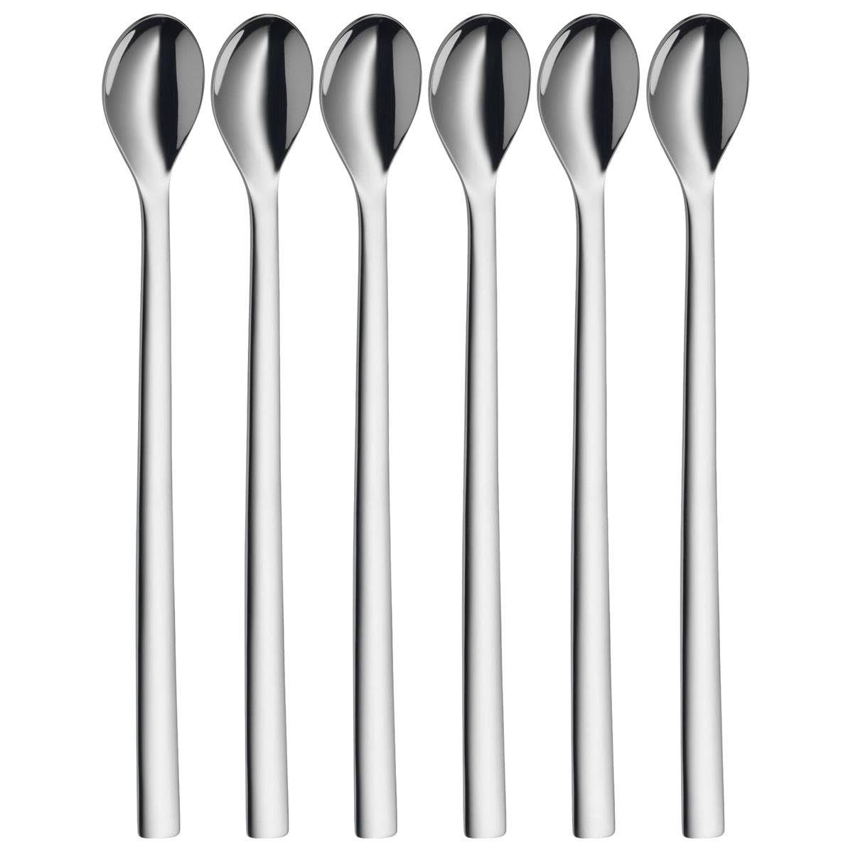 Wmf Nuova Long Drink Spoon Set, Silver, Wm-12-9140-6046, 6 Pieces