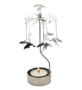 Diaotec HOKHBCW Rotary Candle Holder Spinning Candleholder Metal Small Gift (Dolphin)