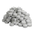 IKEA 2 X Glimma Unscented Tealights, White, 100 Count
