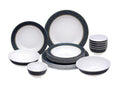 Royalford 20 pcs Melamine Ware Dinner Set, White, RF7437