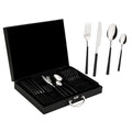 Cutlery Set With Premium Box,Stainless Steel 24 Piece Cutlery Set for 6 People, Flatware Silverware Set with Knife Fork Spoon, Elegant Tableware for Daily Use, Mirror Finished. Dishwasher Safe