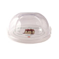 Snips | Cake Holder with 2 Safety Latches | Transparent | 27 x 26 x 14 cm | Made in Italy | 0% BPA and phthalate free, 000972