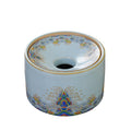 Practical ashtray Small Minimalist Round Ceramic Ashtray with Lid Suitable for Home Living Room or Office Use