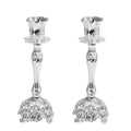 2 Pcs Metal Candelabra Antique Silver Candlestick Tall Candle Holders Single Head Wedding Event Candelabra Candlestick
