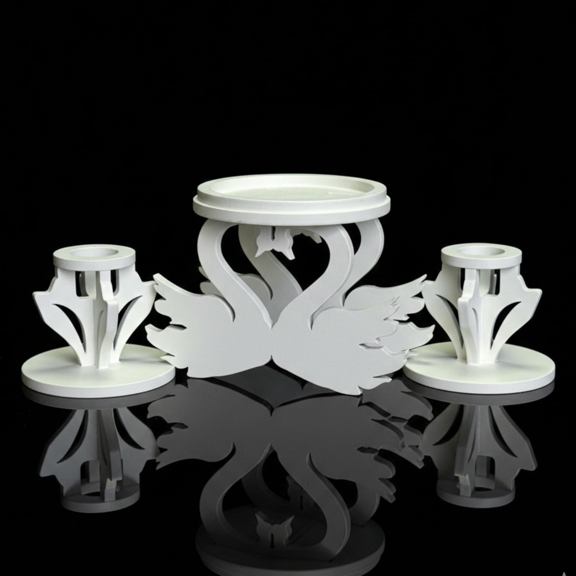 Unity candle holder-Unity Candle Stand-Unity candle Holder Set-Pillar candle holder-Wedding gift -Ceremony decoration-Wedding centerpiece