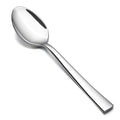 E-far Dinner Spoons Set of 12, 7.9 Inch Stainless Steel Soup Spoons Tablespoons for Home, Kitchen or Restaurant, Non-toxic & Mirror Polished, Squared Edge & Dishwasher Safe