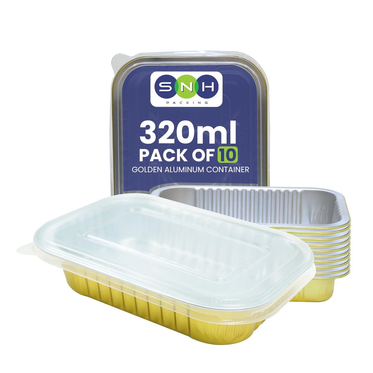 Packing 10 Pack Clear Rectangular 500ml Microwave-Safe Food Containers with Lids Transparent Plastic Meal Prep and Food Storage Boxes Reusable Lunch and Takeaway Containers