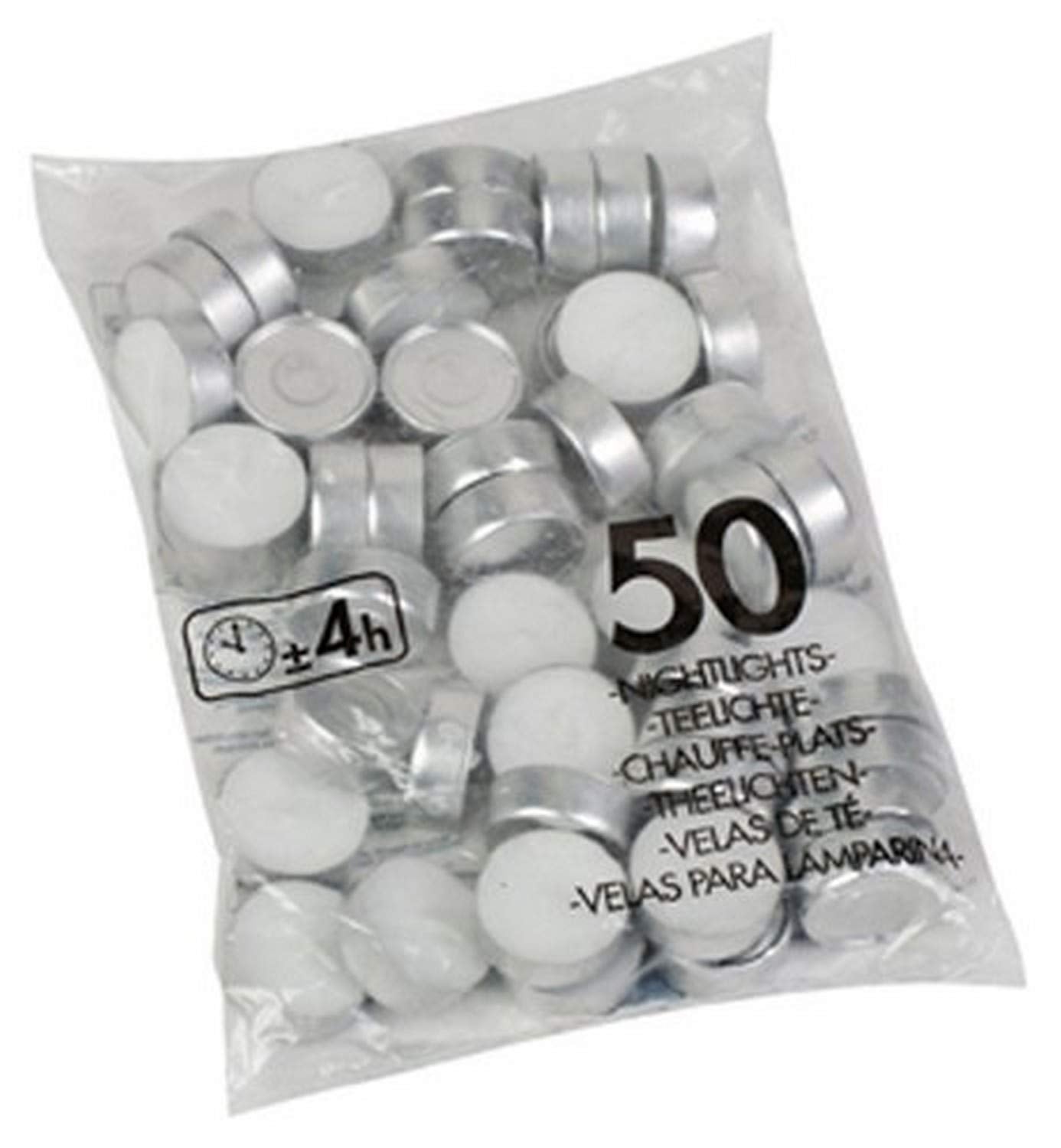 Biedermann & Sons 50 Count Food Warmer Candles, Bulk