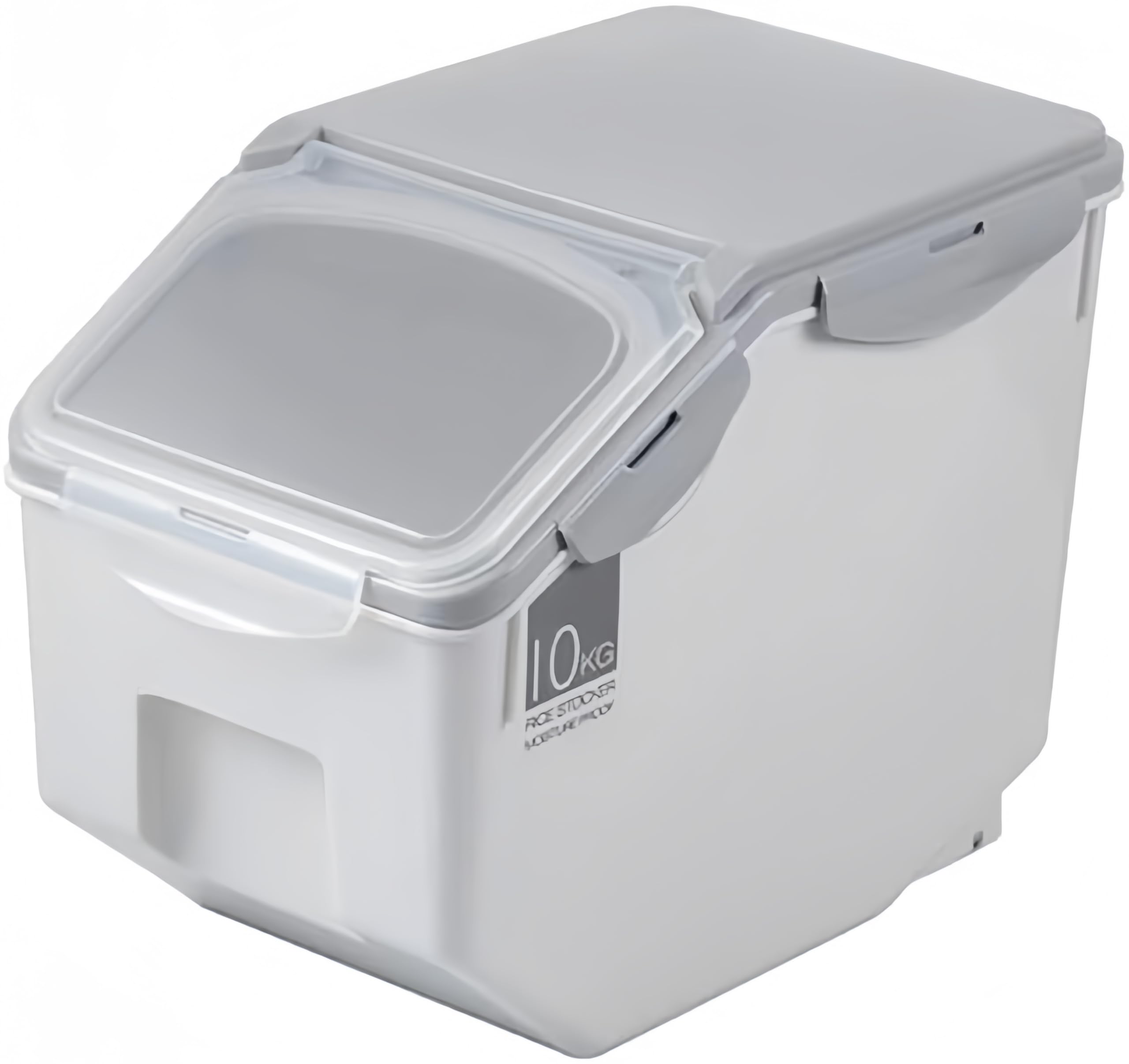 ORCHID M® Large 10KG Food Containers, Rice Bucket, Food Storage Bins with Lids Scooper, Airtight Kitchen Storage Containers to Store Dry Food, Food Storage Container