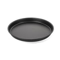 Pizza Tray 32 cm – Blue Carbon Steel Non-Stick Round Baking Pan for Pizza, Cake & More – Microwave Safe, Durable Bakeware – Black Non-Stick Pizza Mould