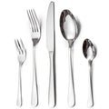 Cutlery Set, Stainless Steel Mirror Polished 30-Piece Cutlery Set for 6 People, Cutlery Set with Knife, Fork, Spoon for Family/Party/Hotel/Restaurant, Silver Tableware, Dishwasher Safe