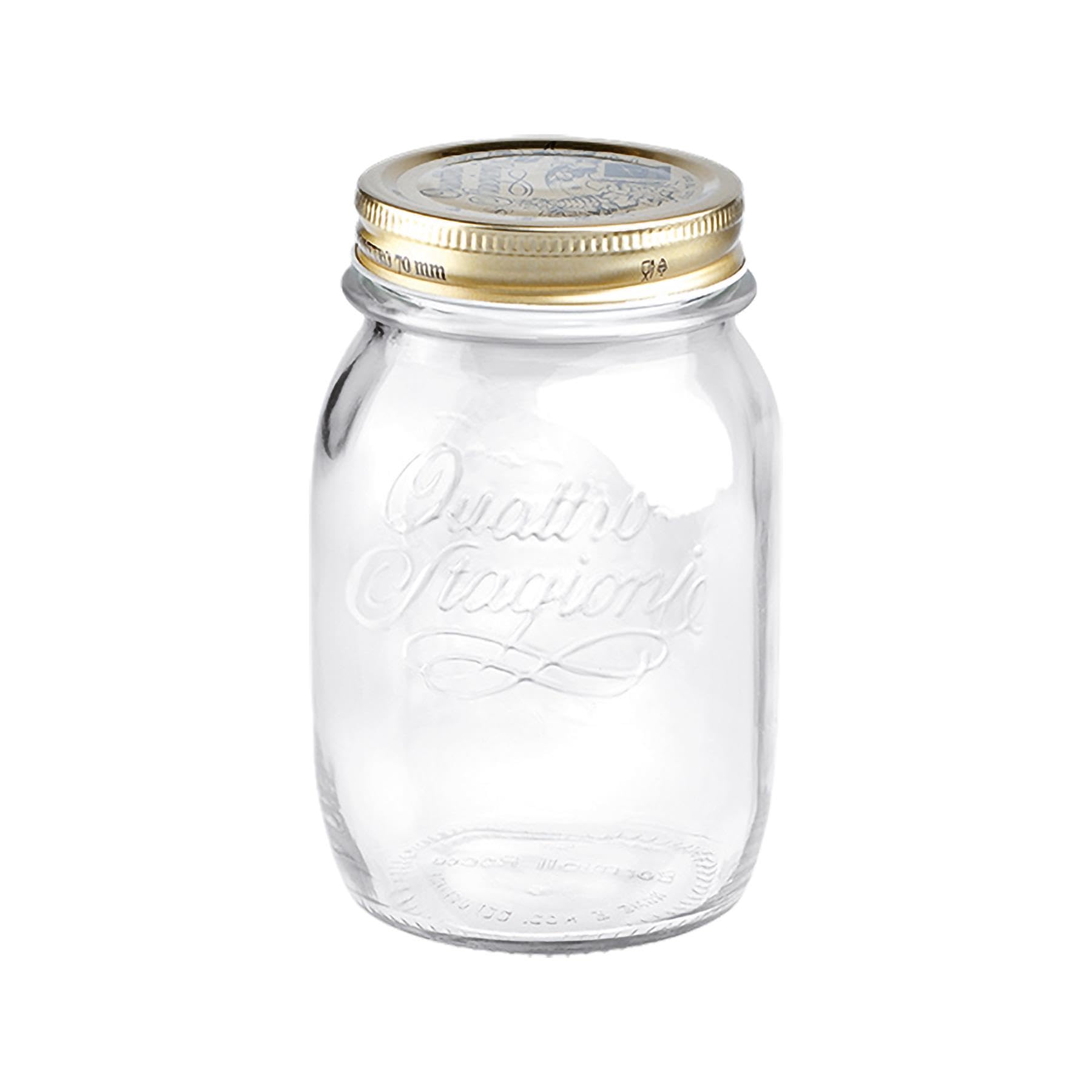 Bormioli Rocco Quattro Stag Jar 0.5Ltr, 2661300