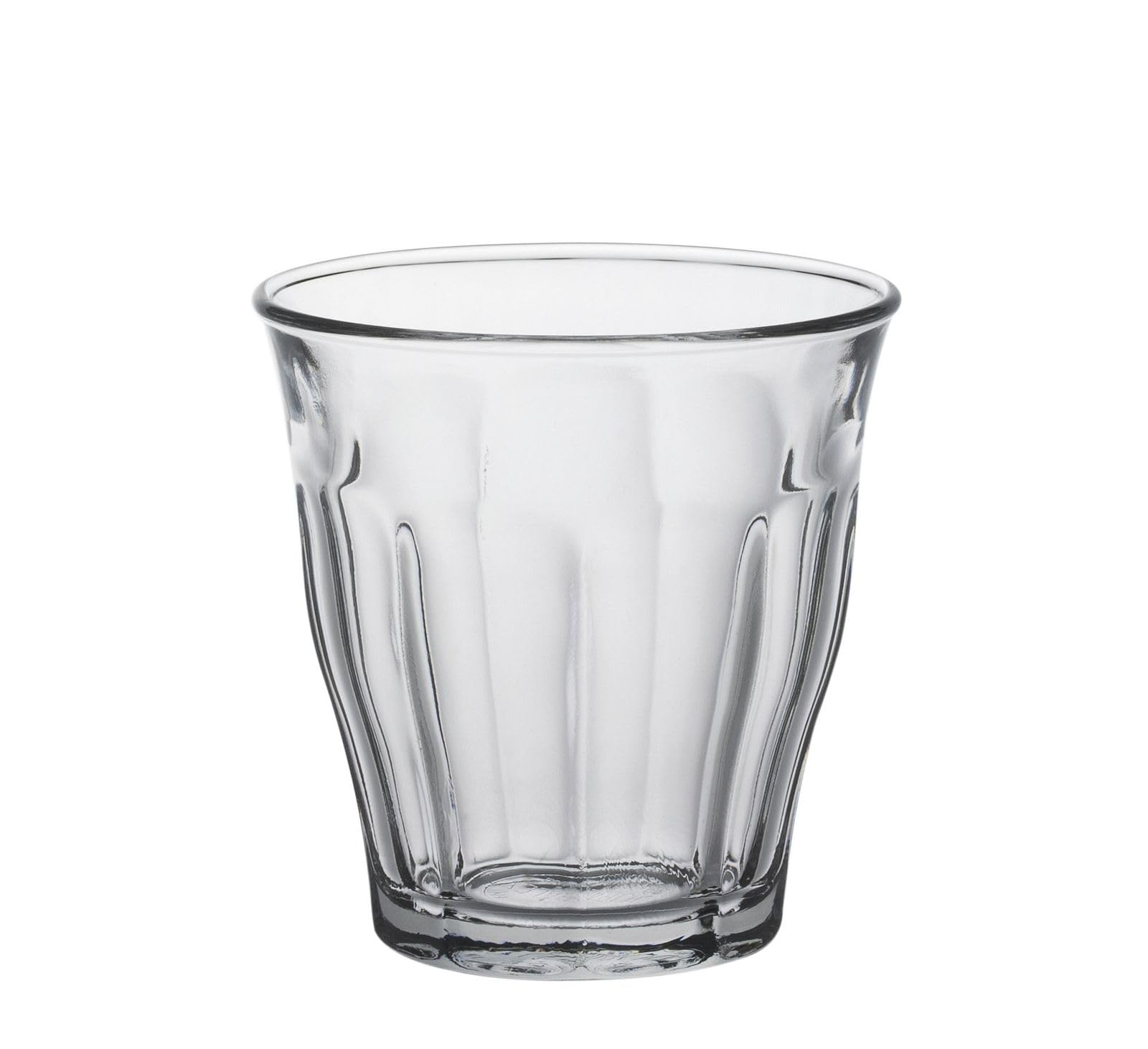 Duralex 1024AB06/6 Made In France Picardie Tumbler Drinking Glasses 3.13 ounce 1023AB06/6