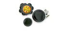 Premium 96-Piece Disposable Dinnerware Set – Elegant Party Plates and Cutlery for Events, Gatherings, BBQs, Birthdays, and Everyday Use (BLACK)