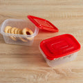 Lock & Lock EZ LOCK RECT. CONTAINER 800ML 2P SET