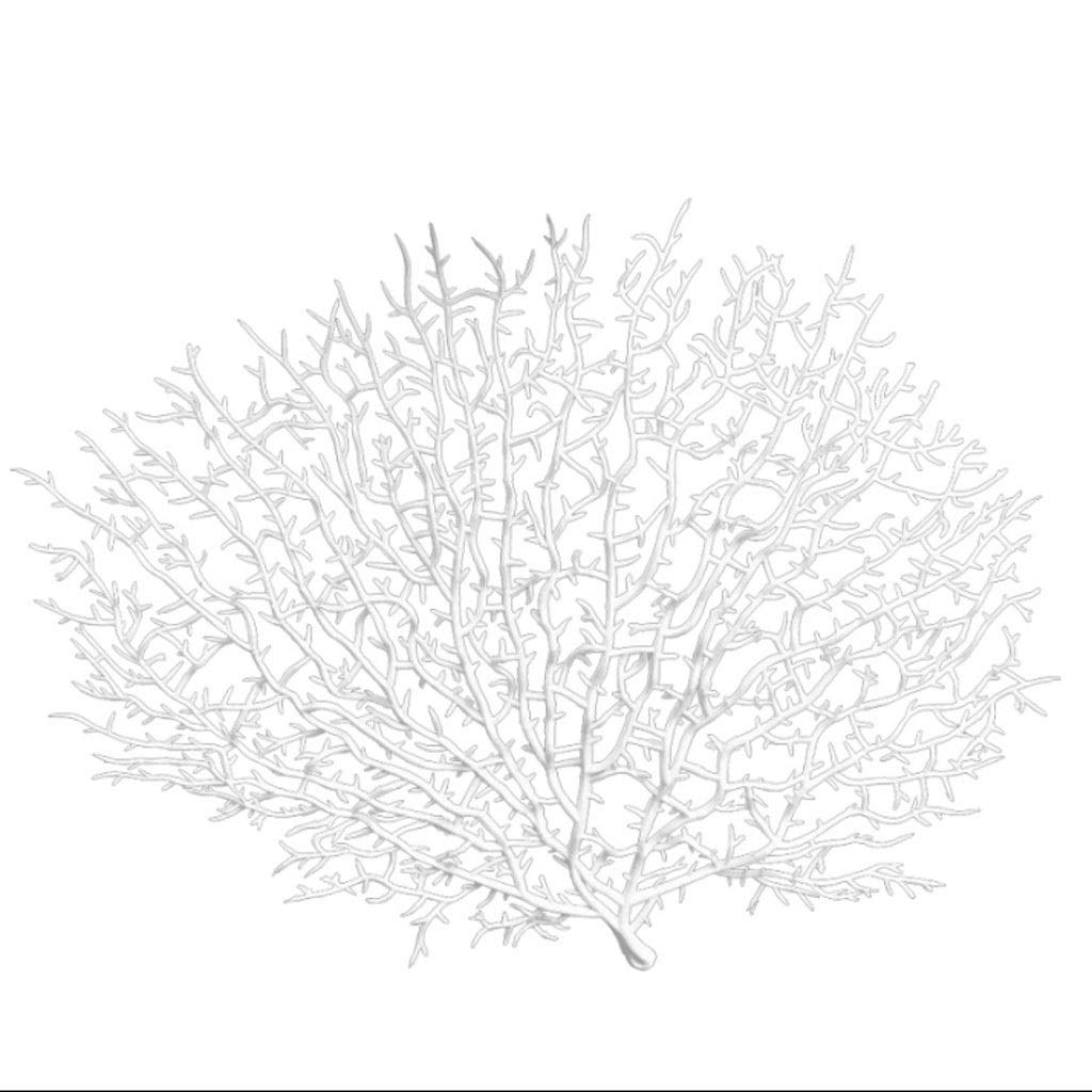 Supernatural Simulation Plant Simulation Coral Branch Plant Plastic Peacock Tree Sea Tree Dried Branch Artificial Decorations Home Outdoor Decoration (Color : A)