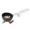 Milton Pro-Cook Tadka Pan 12 cm (370 ml) – Anodised Stainless Steel Tempering Pan, Induction & Gas Compatible, Ideal for Dal & Spices, Long Handle, Smooth Finish
