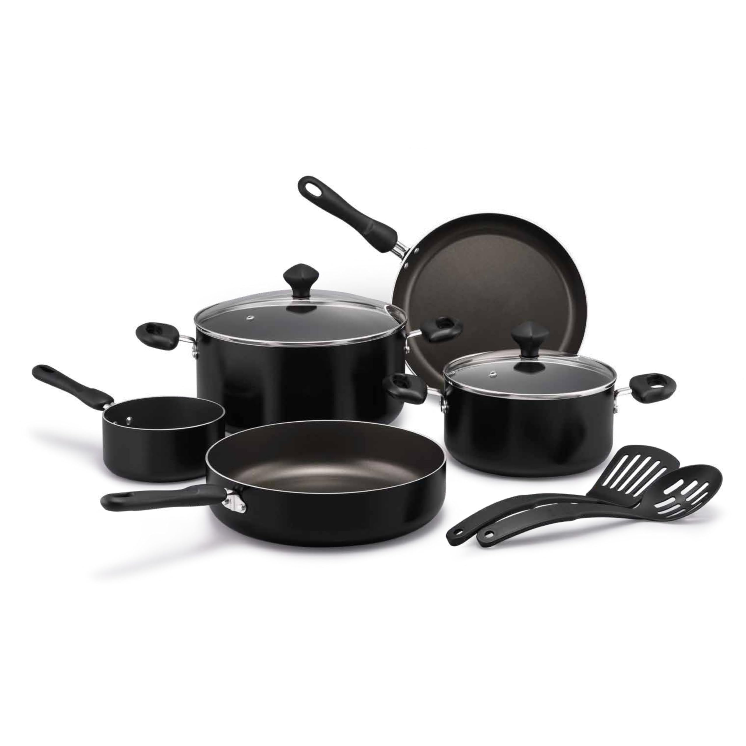 Prestige 9 Pcs Value Pack Cookware Set | Non-Stick Pots And Pans Cooking With Frying Pans, Saucepans, Saute Pan - Pr22482