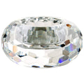 Crystal Tealight Holder Candlestick Home Decorations for Dinner Table Wedding 4" Diameter x 2" High