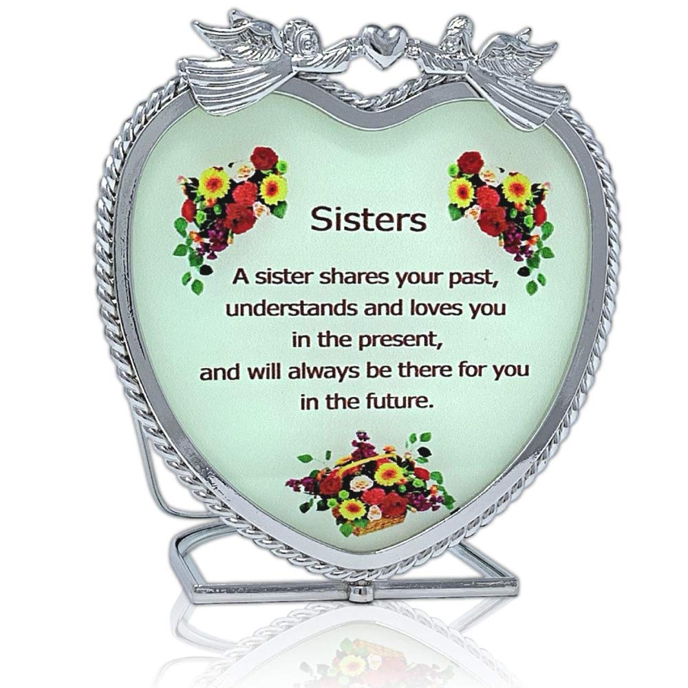 BANBERRY DESIGNS Sisters Candle Holder with Touching Poem -