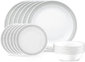 Corelle 18-Piece Chip Resistant Classic Collection Dinnerware Set, Service for 6 1134332