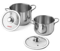 Vinod Cookware Induction Friendly Tuscany Set, 2-Pieces