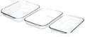 Anchor hocking 3pcs bakeware set - (91079ahg17) (2qtr,3qtr,4qtr.)
