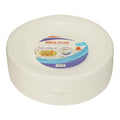 Foam Plate, 9inch, Pack of 25pcs, White