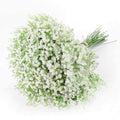 Artificial Baby Breath Gypsophila Flowers Bouquets 15 pcs Real Touch Flowers for Wedding Party DIY Wreath Floral Arrangement Home Decoration