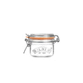 Kilner Round Clip Top Jar, 125 ml Capacity, Clear
