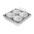 Chicago Metallic Professional Crème Brulee, 6 Piece Set, Stainless Steel