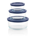 Pyrex Simply Store 1-cup Glass Food Storage 6-Piece 6010170