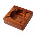 Practical ashtray Square Wooden Outdoor Cigar Ashtray, Ashtrays for Patio, Home, Office and Party