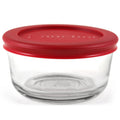Anchor Hocking 4 Pcs 236 ml Rnd. Container Set W/Lid (91553Ahg18)