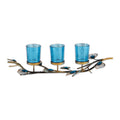 Accent Plus Peacock Inspired Candle Trio