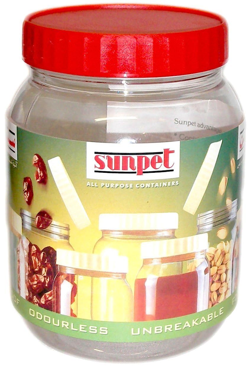 Sunpet Food Storage Canisters, Plastic, 500 ml, Small