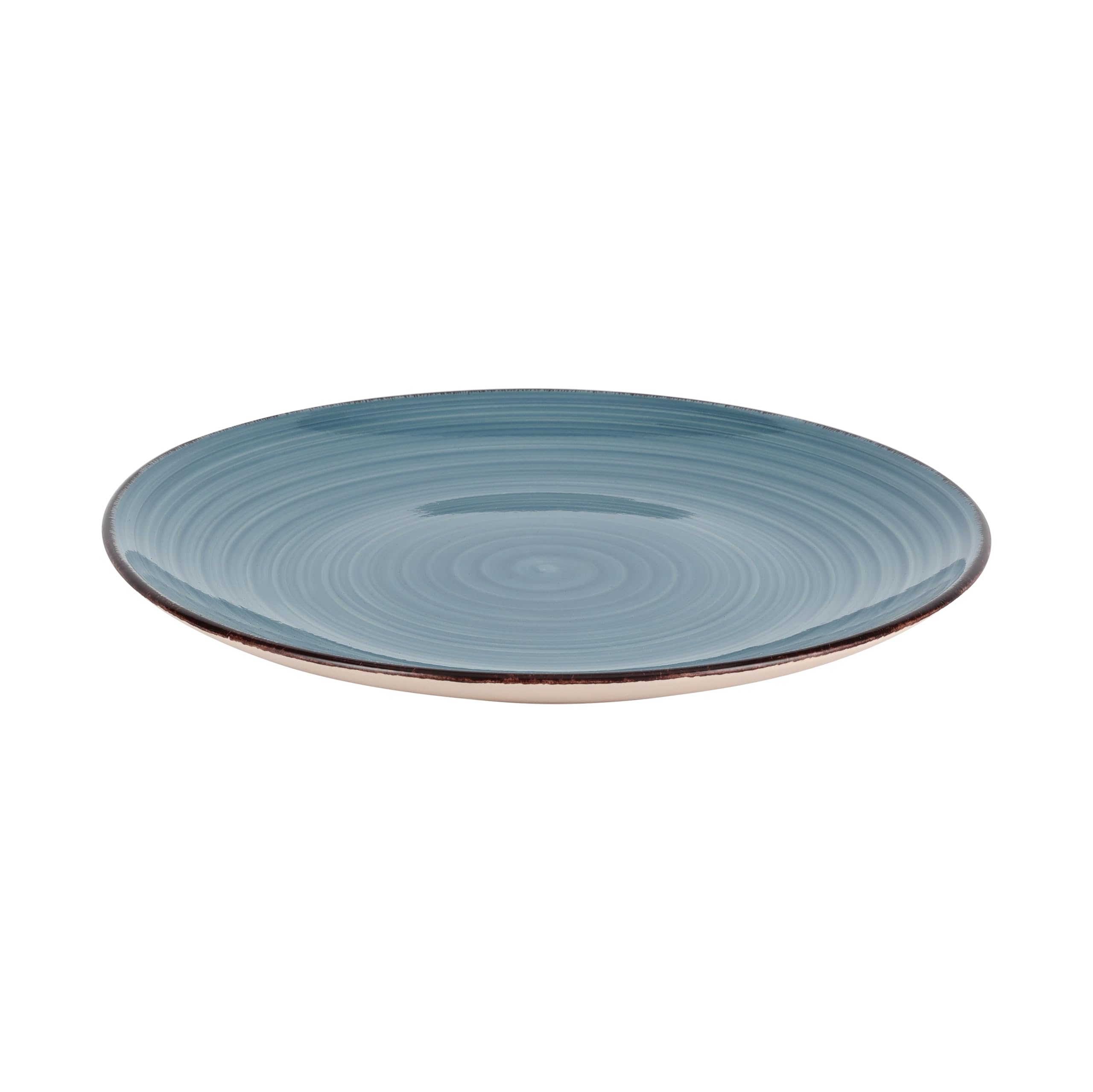 Royalford 10.5" Stoneware Dinner Plate- RF12671/ Timeless and Versatile, Elegant Color and Print