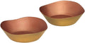 De Kulture Works Handcrafted Pure Copper Candle Bowl Votive T-Light Holder Diya | Ideal for Home Table coration, 3X1 DH (inch), Set of 2