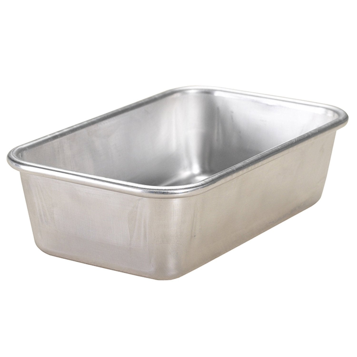 Nordic Ware Natural Aluminum Commercial Loaf Pan, L: 9.00 in. W: 5.30 in. H: 2.75 in, Silver